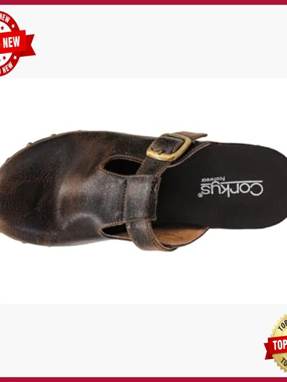 Women's 2.5-Inch Wedge Sandals with Adjustable Buckle and Studded Detailing